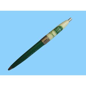 Vintage Advertising Pen Quaker State Oil McCook Nebraska Green Tucker 1970s